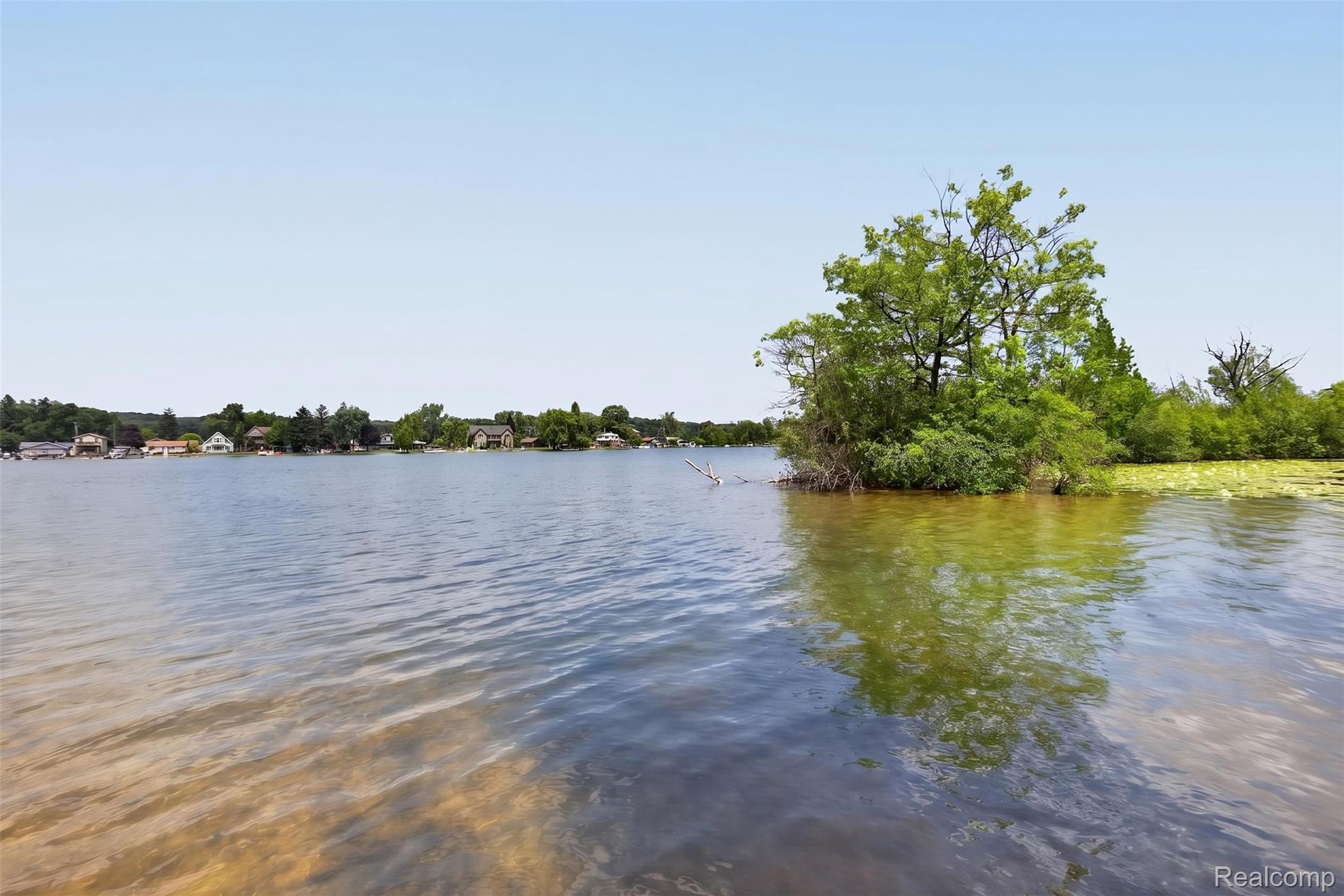 VAC Island on Pontiac Lake