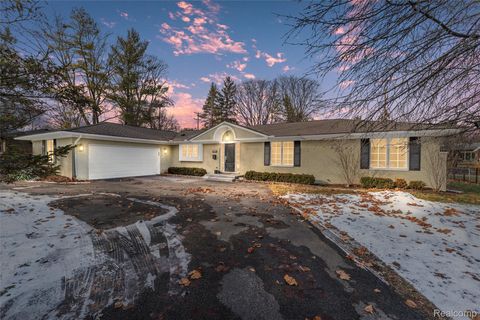 174 Hillboro Drive Bloomfield Hills City MI 48301