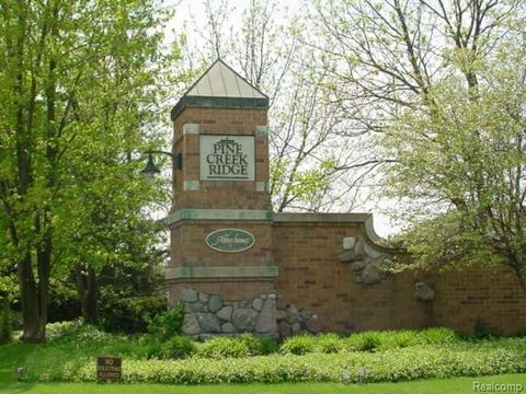 Photo of Lot 60 - 5876 Wyndam Lane, Hamburg Township, MI 48116 (MLS # 213069548)