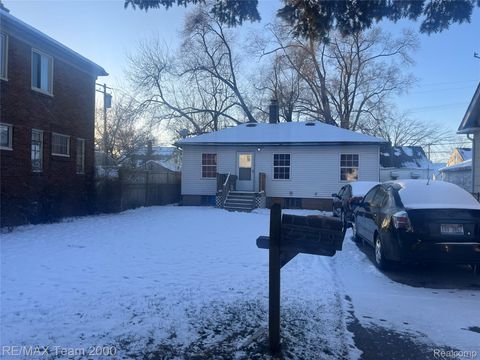 7509 Mettetal Street Detroit City MI 48228