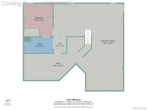 Tiny photo for 4592 Leblanc Court, Genoa Township, MI 48116 (MLS # 20261085029)