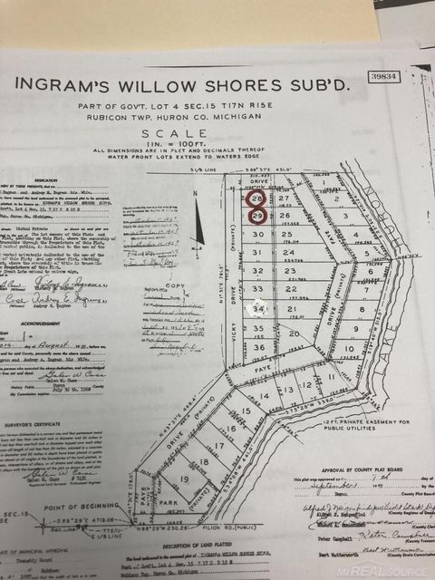 TBD Vicky Drive Rubicon Township MI 48468