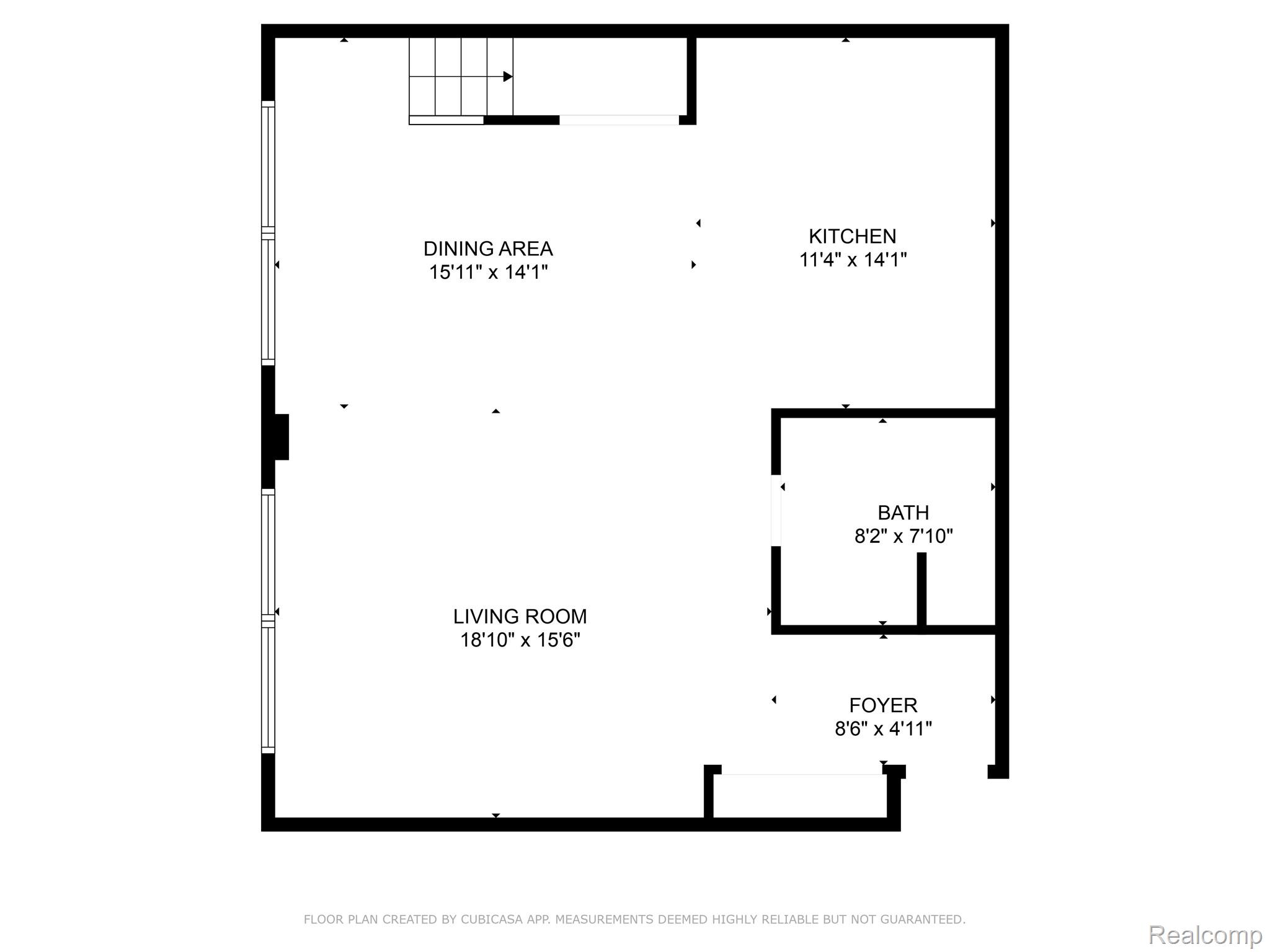 Detroit City, Michigan 48207, United States, 1 Bedroom Bedrooms, ,1 BathroomBathrooms,Residential,Active,192391