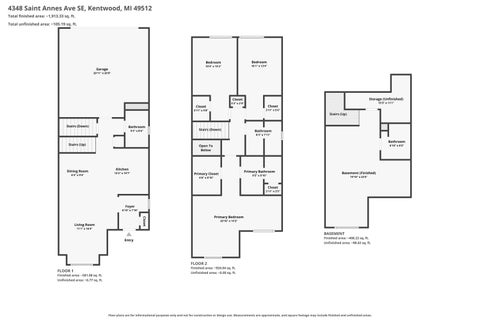 Tiny photo for 4348 St Annes Avenue SE #21, Kentwood City, MI 49512 (MLS # 65026055815)