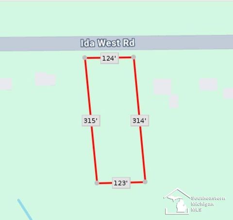 Ida West Road Ida Township MI 49270