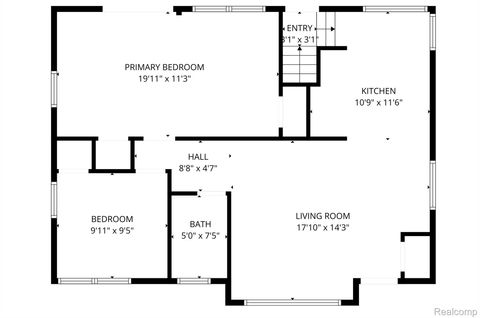 Tiny photo for 2577 Buckingham Avenue, Birmingham City, MI 48009 (MLS # 20261021361)