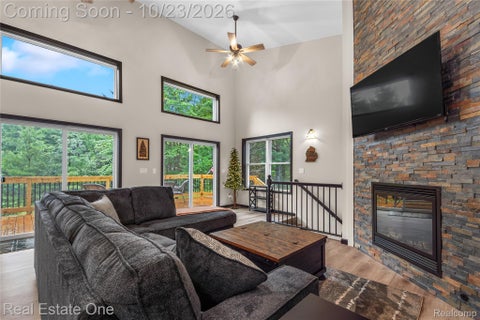 Tiny photo for 5970 Northwood Drive, Hayes Township, MI 49730 (MLS # 20261083337)