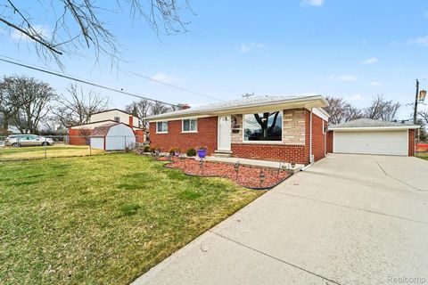 5135 Sudbury Drive Warren City MI 48092