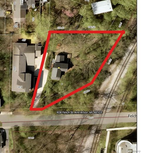 408 Felch Street Ann Arbor City MI 48103