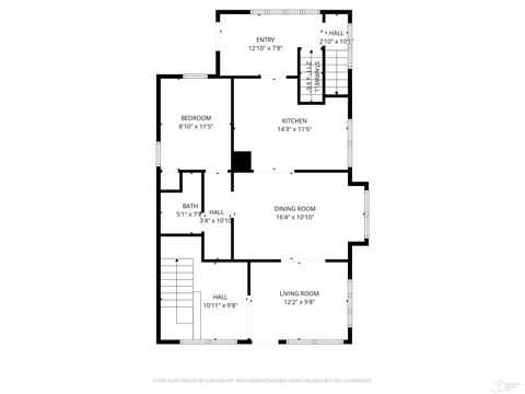 Tiny photo for 17640 Wood Street, Melvindale City, MI 48122 (MLS # 57050203265)