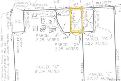 0 Parcel C Almont Rd Berlin Township MI 48002