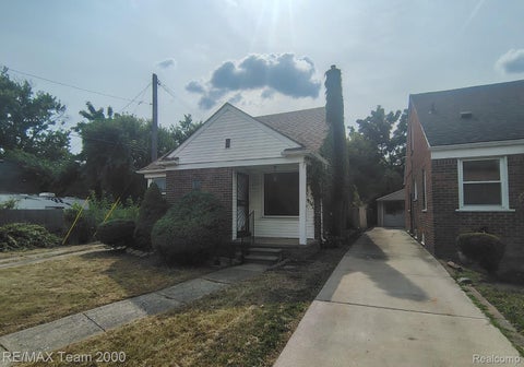 Tiny photo for 9527 Mettetal Street, Detroit City, MI 48227 (MLS # 20261071301)
