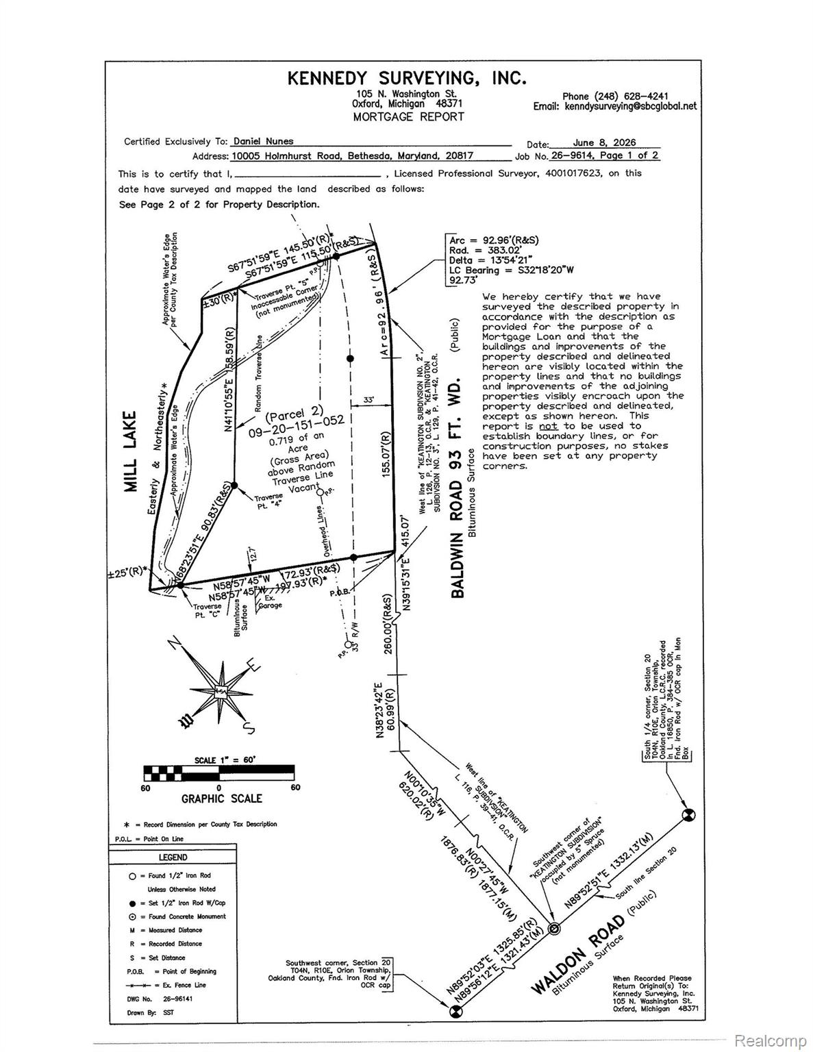 2440,  2480, 2400 S Baldwin Road
