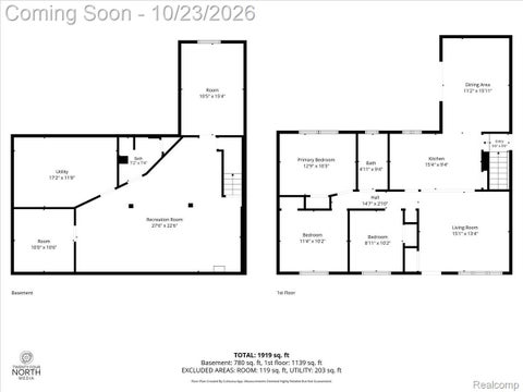 Tiny photo for 4906 Fairmont Court, Sterling Heights City, MI 48310 (MLS # 20261085030)