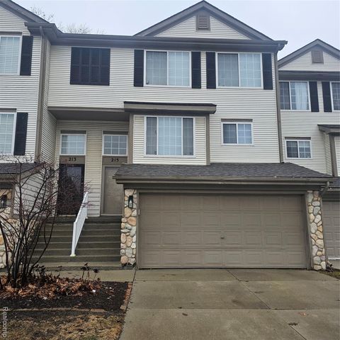 215 Oak Ridge Drive Pontiac City MI 48341