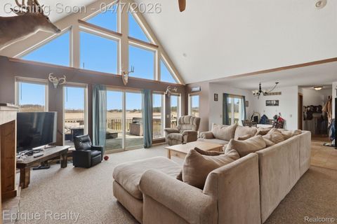 Tiny photo for 8455 Taft Road, Ovid Township, MI 48866 (MLS # 20261021735)