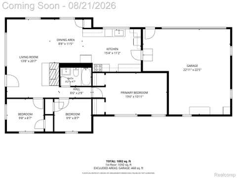 Tiny photo for 6220 Wertz, Springfield Charter Township, MI 48350 (MLS # 20261066824)