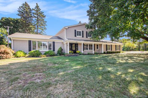 5897 Sutters Lane Bloomfield Hills City MI 48301
