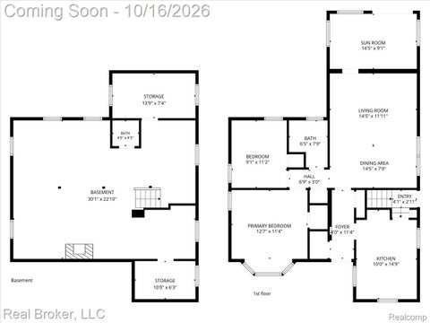 Tiny photo for 22024 Madison Street, St Clair Shores City, MI 48081 (MLS # 20261076528)