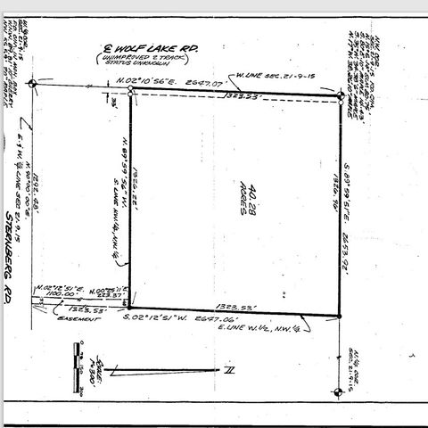 VL - B E Sternberg Road Sullivan Township MI 49415