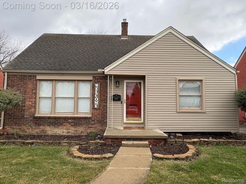 15570 Angelique Avenue Allen Park City MI 48101