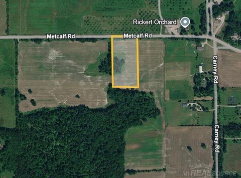 VL Metcalf Road Emmett Township MI 48022