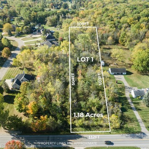 Lot 1 across from 7492 E River Road Flushing City MI 48433