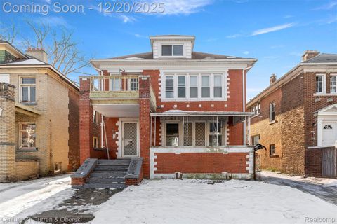 Tiny photo for 2015 Gladstone Street, Detroit City, MI 48206 (MLS # 20251060740)