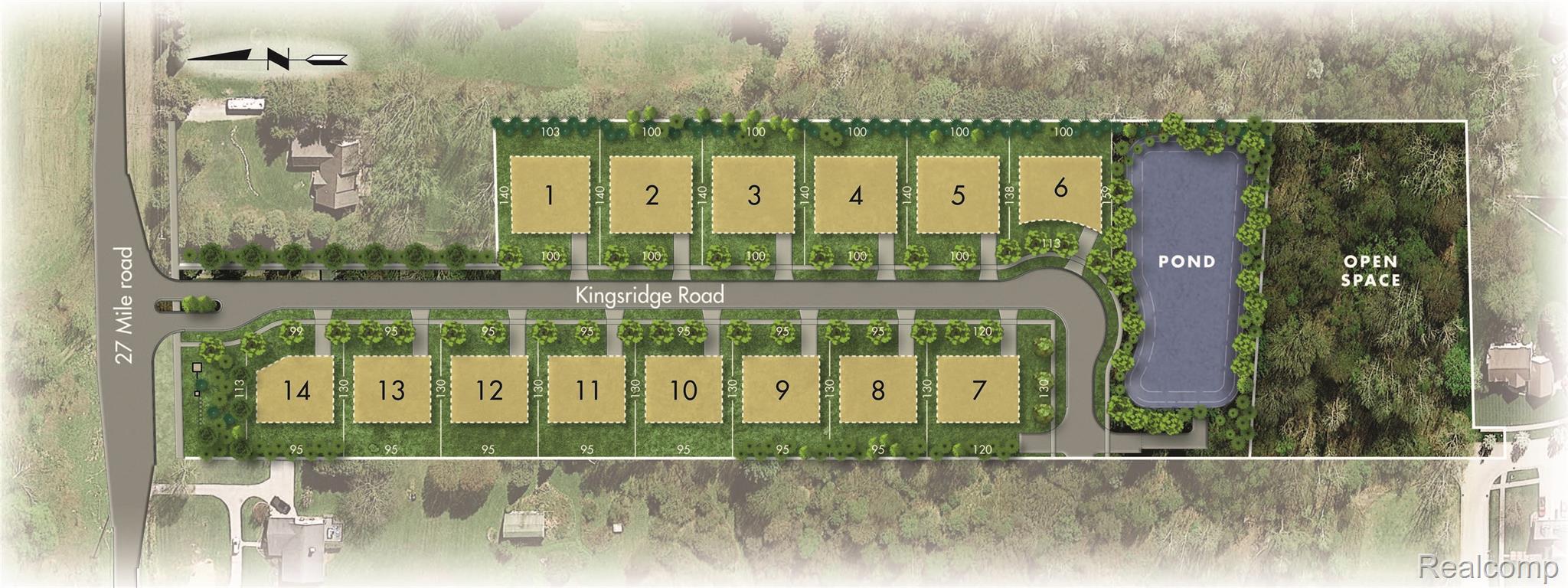 Approved SFR Development 27 Mile Road