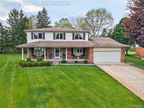 Photo of 3411 Foxhollow Court, Washington Township, MI 48094 (MLS # 20261033699)