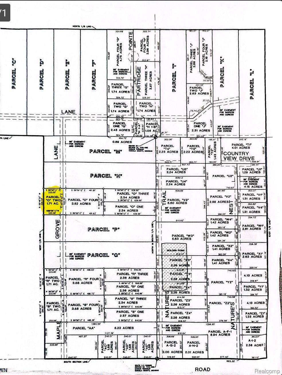 #0047 V/L Maplegrove Lane