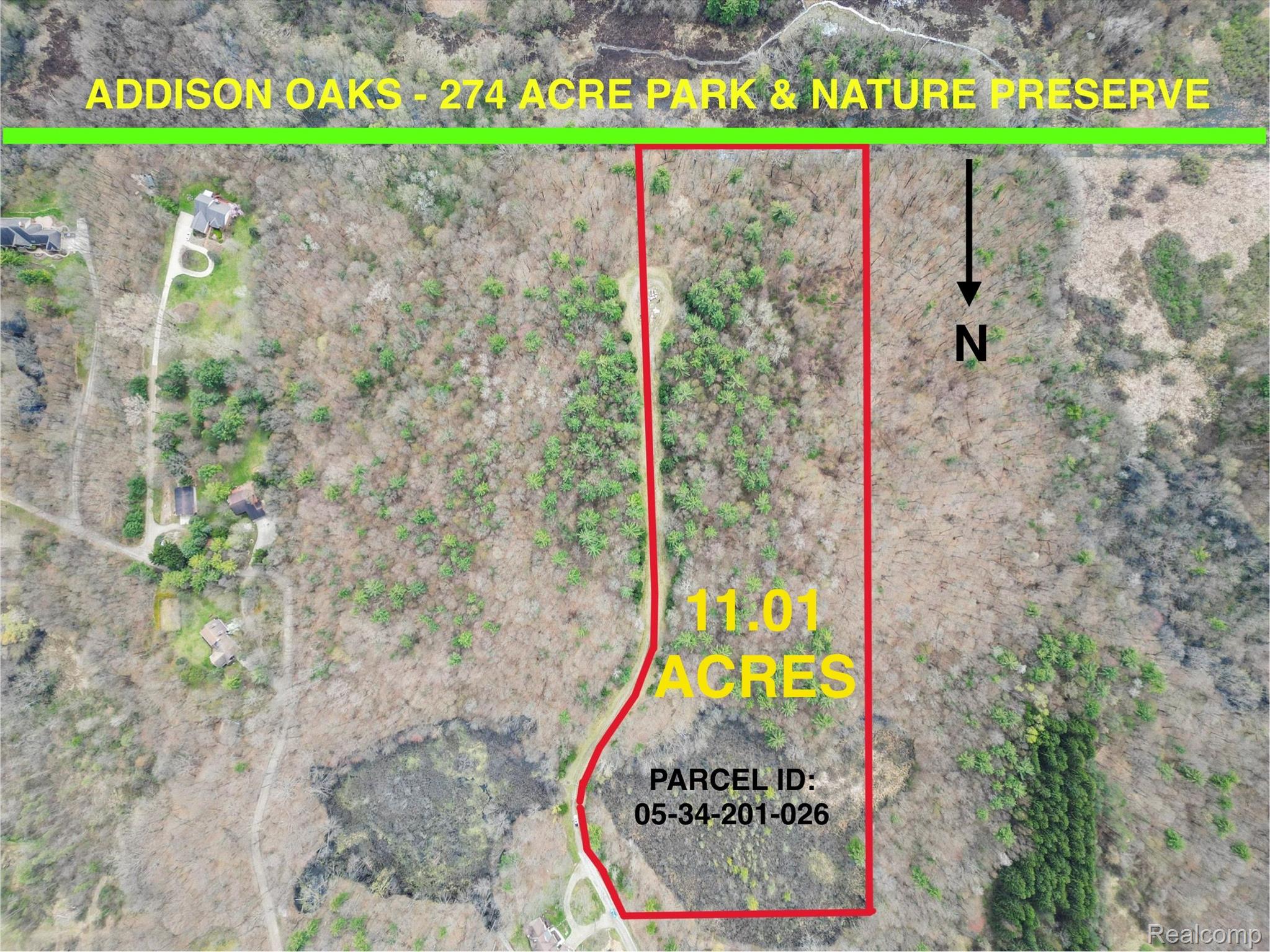 11.01 Acres Vacant Land KNIGHTS BRIDGE Road
