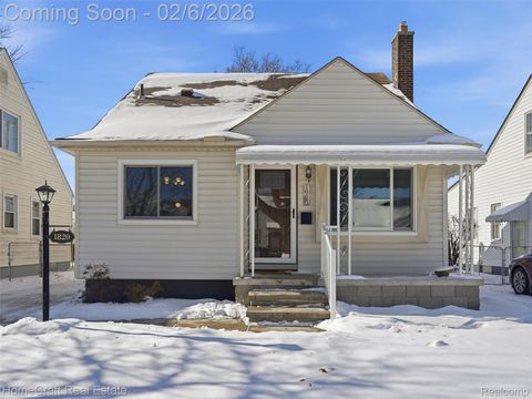 1820 Geneva Street Dearborn City MI 48124