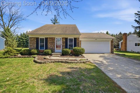 Tiny photo for 889 Hadley Road, Rochester Hills City, MI 48333 (MLS # 20261020351)