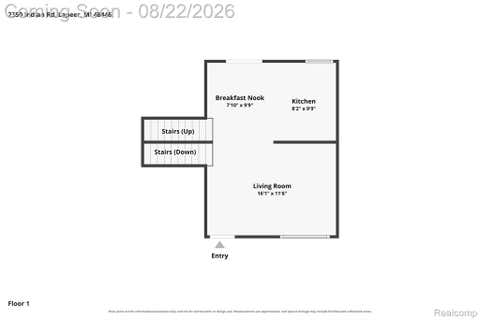 Tiny photo for 2350 Indian Road, Oregon Township, MI 48446 (MLS # 20261064955)
