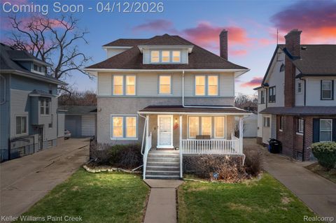 Photo of 889 Lawrence Street, Detroit City, MI 48202 (MLS # 20261022418)