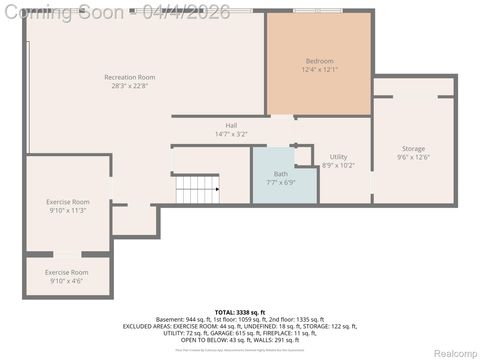 Tiny photo for 3127 Royal Hannah Drive NE, Algoma Township, MI 49341 (MLS # 20261020593)