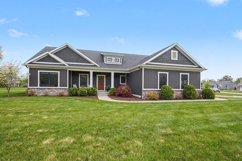 Photo of 4001 Fox Woods Road, Lincoln Charter Township, MI 49085 (MLS # 69026021456)