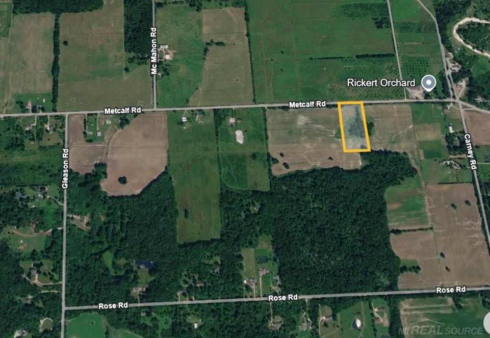 Vacant Land Metcalf Road