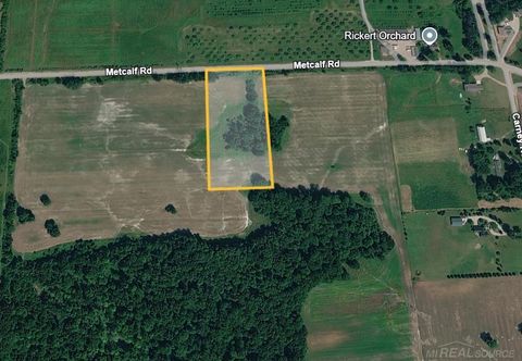 Vacant Land Metcalf Road Emmett Township MI 48022