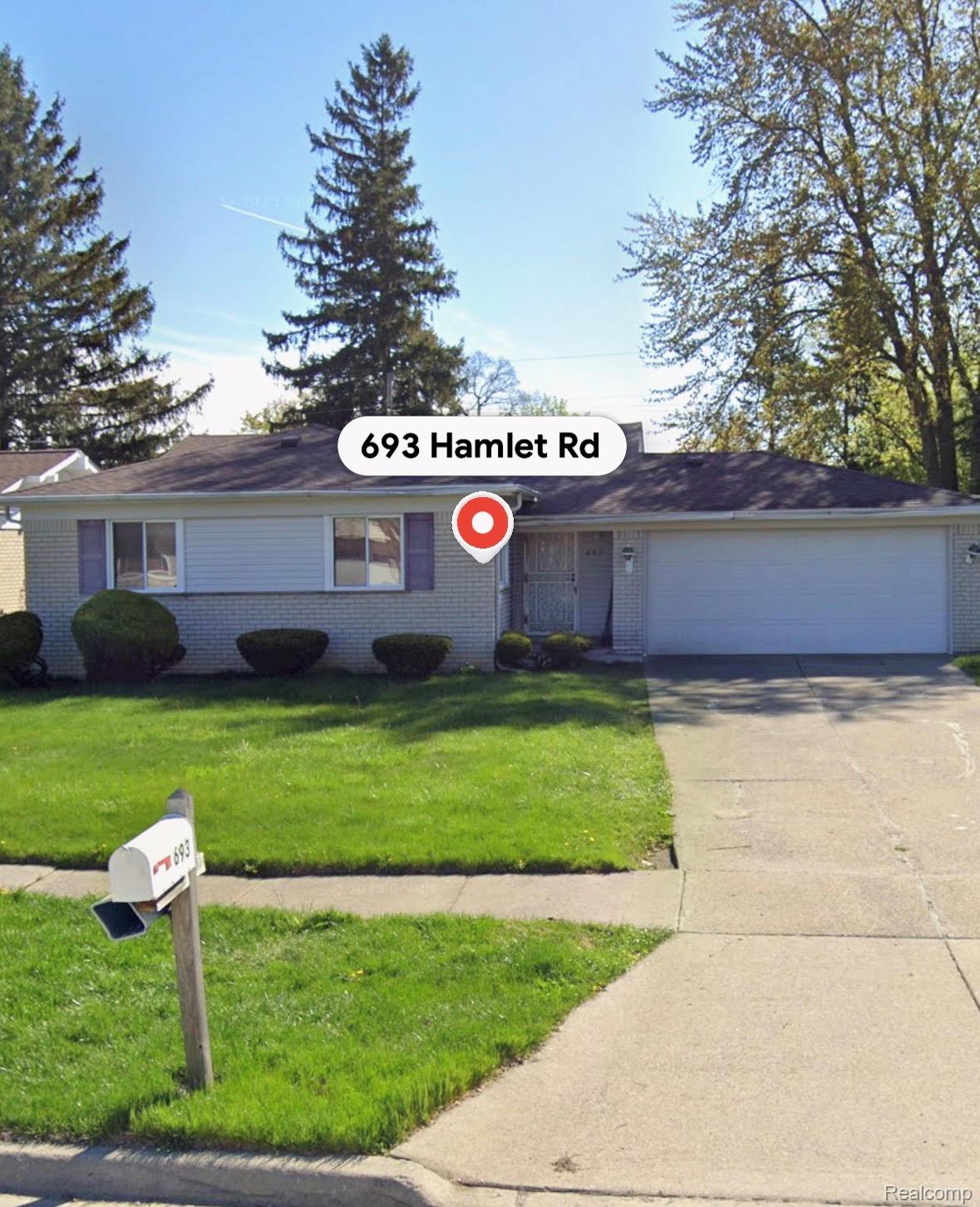 693 Hamlet Road