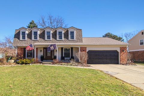 Photo of 10030 Tennyson Drive, Plymouth Charter Township, MI 48170 (MLS # 81026009049)