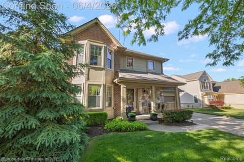 Tiny photo for 42967 Brookstone Drive, Novi City, MI 48377 (MLS # 20261039392)
