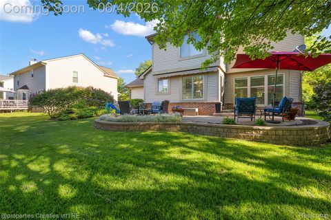 Tiny photo for 42967 Brookstone Drive, Novi City, MI 48377 (MLS # 20261039392)