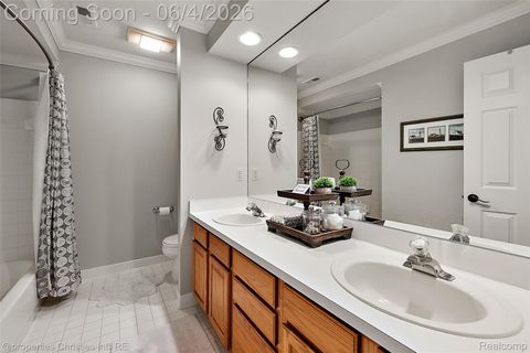 Tiny photo for 42967 Brookstone Drive, Novi City, MI 48377 (MLS # 20261039392)