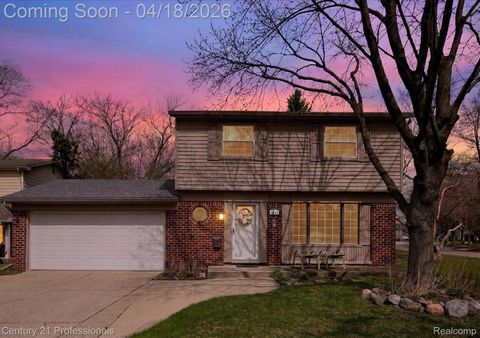 9343 Caprice Drive Plymouth Charter Township MI 48170