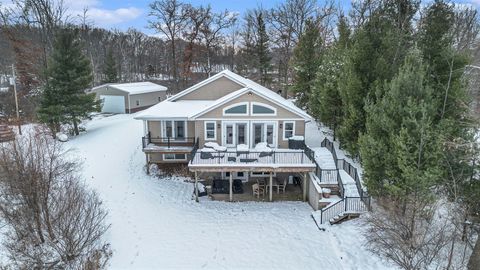 Photo of 10550 W Holland Lake Road, Montcalm Township, MI 48838 (MLS # 65025060541)