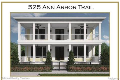 525 W ANN ARBOR Trail Plymouth City MI 48170