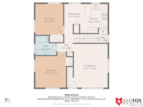 Tiny photo for 713 Leland Street, Flint City, MI 48507 (MLS # 20261016130)