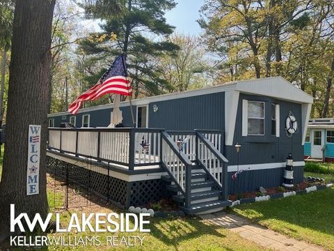 Photo of 5871 Port Austin Road, Caseville Township, MI 48725 (MLS # 58050208428)